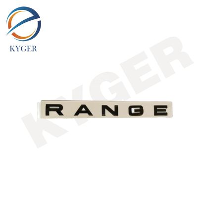 LR026394 Black Cover logo, Tail Door Logo Nameplate Range LR026395 LR026396 LR026397 LR030775 LR038706 For Land Rover