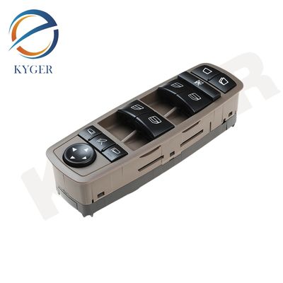 Công tắc nâng kính màu xám 2518300390 Dễ dàng lắp đặt cho Mercedes Benz W164