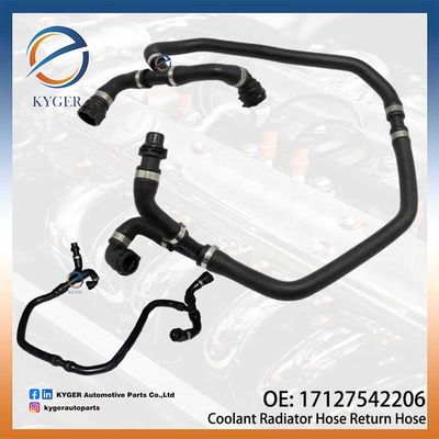 High Quality Auto Parts Coolant Radiator Hose Return Hose 17127542206 1712 7542 206 for BMW N52 E60 E61 E63 E64