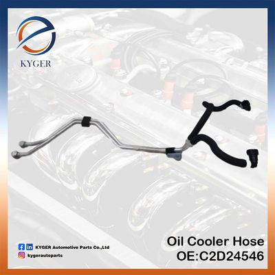 C2D24546 Auto Parts Oil Cooler Transmission Oil Cooler Hose Assembly For Jaguar XJ X351