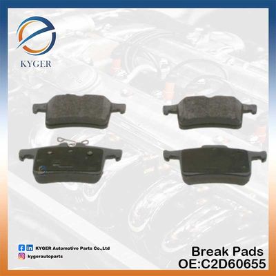 C2D60655 C2D3792 Phụ kiện ô tô Pad phanh 4pcs mỗi bộ cho Jaguar XF XK XJ S-TYPE